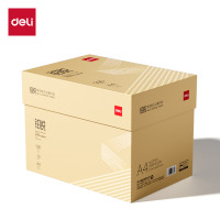 得力 ZF581办公学习打印纸素描速写练习纸铂锐复印纸无荧光 A4/70g 500张*5包/箱(包装金)