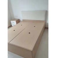 仓迪 CD-BS1500板式床小户型中式卧室床1.5米单人床 1500*2000mm(±5cm)