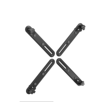 北弧 无孔显示器支架配件 机械臂无vesa安装孔配件 电脑支架桌夹立式底座屏幕免打孔悬臂配件APE21