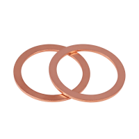 吉星虎 紫铜垫片船用表用密封圈铜圆形螺丝平垫圈M12*18*1.5