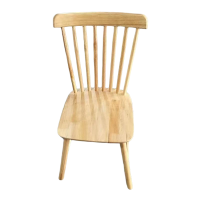 仓迪 实木餐椅简约家用大小户型靠背椅 85*42*40cm(±5cm)