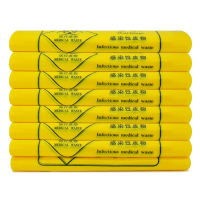 兰诗(LAUTEE)LJD-8118 医疗手提垃圾袋 32*38CM(200只装)