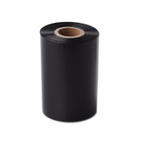 德易 蜡基碳带铜版纸不干胶标签 蜡基 110mm*300m