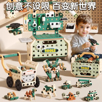 修理工具箱儿童玩具男孩益智组装扭电钻拧螺丝刀套装宝宝动手1663
