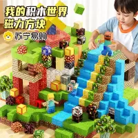 我的世界磁力方块全套正版磁吸磁铁拼图积木拼装儿童益智男孩1663
