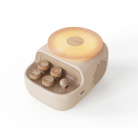 几光迷你组合音响无线蓝牙便携桌面立体声音质清晰小清新设计家用Party首选