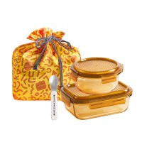 乐扣乐扣LOCK&LOCK密封保鲜盒家用大容量食品收纳盒防漏防异味抗菌设计