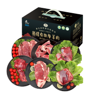 西牧源 新疆有机褐牛牛肉礼盒698型 2.4kg