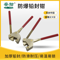 安防(AN FANG) 防爆夹钳钳子夹持器夹防爆铅封钳7寸铍青铜