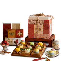 知味观 知味吉祥月月饼礼盒300g