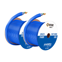 奥威尔(OWIRE) SSKJ-C6-68BL 0.58mm加粗线径 蓝色 六类4对单屏蔽网线 305 米/卷