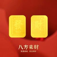 金 六 福 吉 祥 八方来财手机贴JLFHLP0767