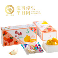 十五月 绿豆糕 (白桃酱心)