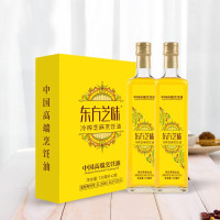 燕庄东方芝味冷榨芝麻烹饪油礼盒720ml*2