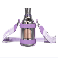 帝伯朗赫品 不锈钢保温杯400ml 紫色DBL-HPBWB03高颜值