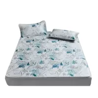 梦洁家纺 梦洁凉感印花可水洗软席三件套:森呼吸1010789008