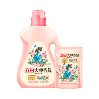 立白大师香氛护衣护色洗衣液(玫瑰1000g+玫瑰袋装100g组合装)