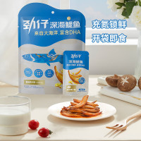 劲仔 深海鳀鱼 经典香辣味122g/盒*2盒(组)