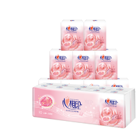 心相印 10包装三层纸手帕单包8片1条10包 1C910