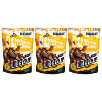 原本记忆 唆哈唆哈黑豆豆皮麻辣味 90g/袋*3袋(组)