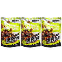 原本记忆 唆哈唆哈黑豆豆皮黑鸭味 90g/袋*3袋(组)
