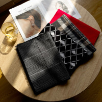 皮尔特保罗 真丝拉绒围巾(花色随机发货) POLOW-2481