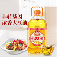 鲁花 5L 厨中香浓香大豆油