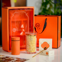 一朵燕 有机本草银耳橙色礼盒(高端款) 80克