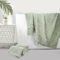 德泽 DZ-ZM-1016 竹纤维单条浴巾