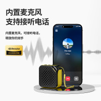 纽曼 TWS蓝牙音箱音响黑黄色 PBS001-TWS