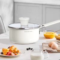 DUMIK 中科德马克D-NS16N41奶乎乎系列 陶瓷不锈钢奶锅16cm