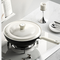 DUMIK 中科德马克D-CF30Q41陶铁系列 D-三九纯铁青春款炒锅30CM