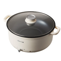 小熊bear智能电火锅多功能炖煮锅IH加热分体式电火锅家用便携精炖慢煮不粘锅