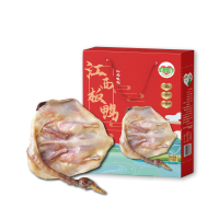 农小佳[正宗江西特产]整只手工风干咸鸭腊味年货礼品650g*1只礼盒装