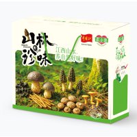 农小佳菌菇礼盒山野干货特产菌菇干货组合年货礼盒伴手礼 480克