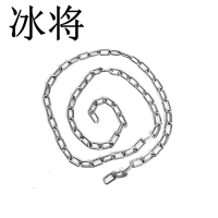 冰将 镀锌短环长环无缝链条 米