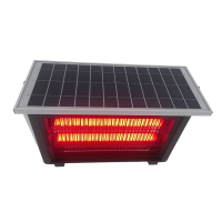 乔皮卡 QPK-BZD-57 太阳能语音警示灯(计价单位:台) 灰色