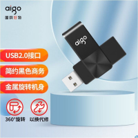 爱国者(aigo)U266-64G USB2.0U盘(计价单位:个)黑色