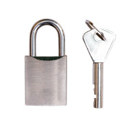 胜惠鉴SHJ-08 33mm(大半圆钥匙) 不锈钢挂锁通开 1.00 个/把 银色