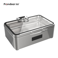 烹巅Poondear多功能保温餐炉大容量智能恒温设计稳固耐用