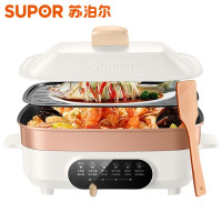 苏泊尔(SUPOR) JD3424D08 多功能锅电火锅 电炒锅电煮锅家用煎烤机34*24方形