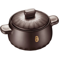 苏泊尔(SUPOR) TB25A1 砂锅 2.5升 煲汤锅陶瓷燃气灶 沙锅煲仔饭炖锅砂锅炖汤瓦煲 双矿石全加厚