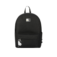 爱华仕(OIWAS)OCB4361A 双肩包 史努比联名款校园风学生背包 女韩版简约时尚潮流书包 黑色