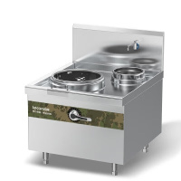 乐创(lecon) LC-JG-XCD8D 商用单头单尾小炒灶 8KW酒店饭堂企业电磁灶