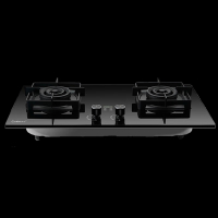 康宝 燃气灶 JZY-Q250-B208 厨房镶嵌式煤气灶 双灶大火力 灶具 三环火 一级能效 800大面板 液化气