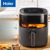 海尔 HA-M510A 空气炸锅 家用多功能可视蒸汽5L 大容量烤箱智能一体