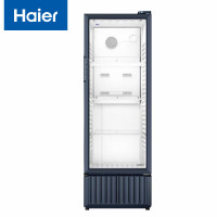 海尔 SC-239J 239升立式冷藏展示柜 大容量 风冷自动化霜中空玻璃门一级能效 晶釉蓝