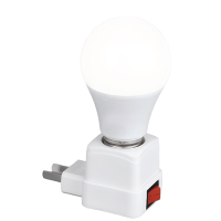 宙明 ZM-XP09A 9w 2000K 两孔电源直插 插脚尺寸17mm LED灯泡 (计价单位:个) 白色