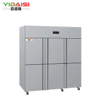 意黛斯(YIDAISI) YDS-ZLLM-LC1420L 六开门 立式全冷藏款 电冰箱 (计价单位:台) 不锈钢