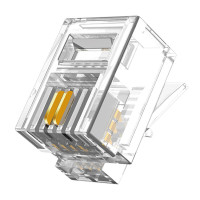 杜克恩 DKE-SJT-001 100颗/包 水晶头 (计价单位:包) 透明色